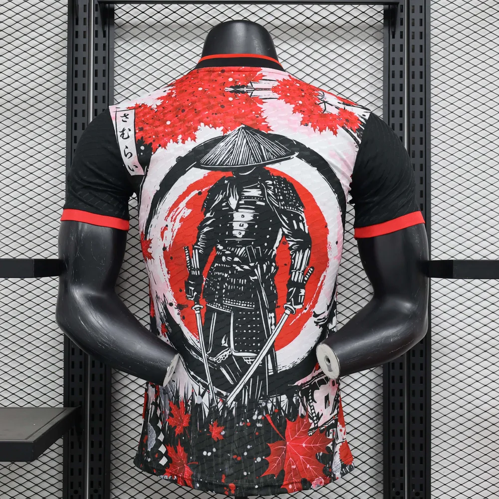 2024 Player Version Japan Special Edition Red Maple Leaf Warrior Football Shirt 1:1 Thai Quality