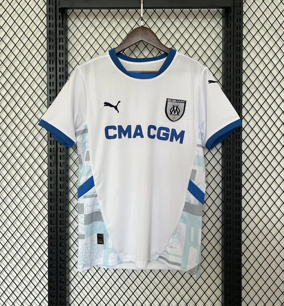 2024/2025 Olympique de Marseille Home Football Jersey — main view