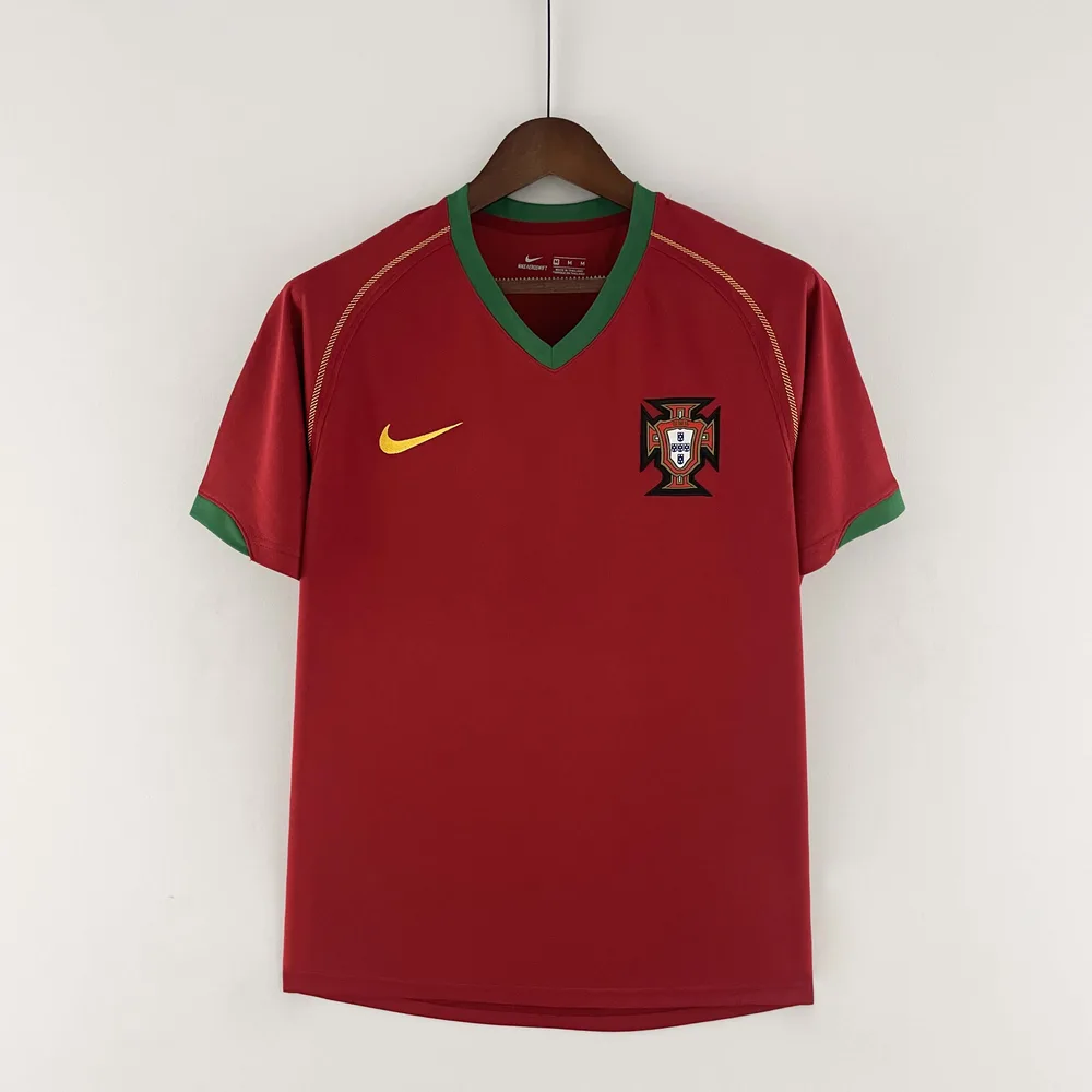 2006 Retro Portugal Home Football Shirt 1:1 Thai Quality — main view