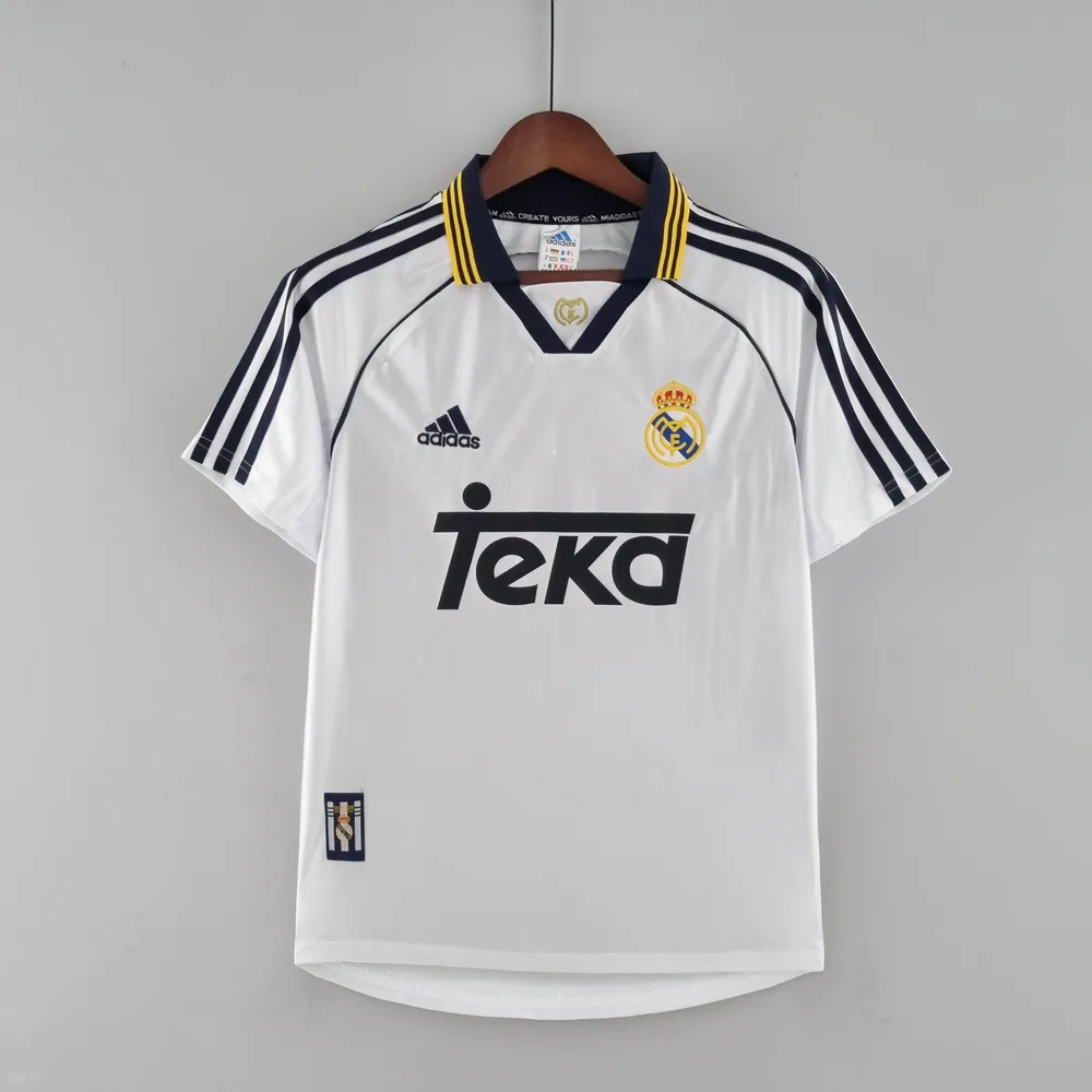 1998/2000 Retro Real Madrid Home — main view