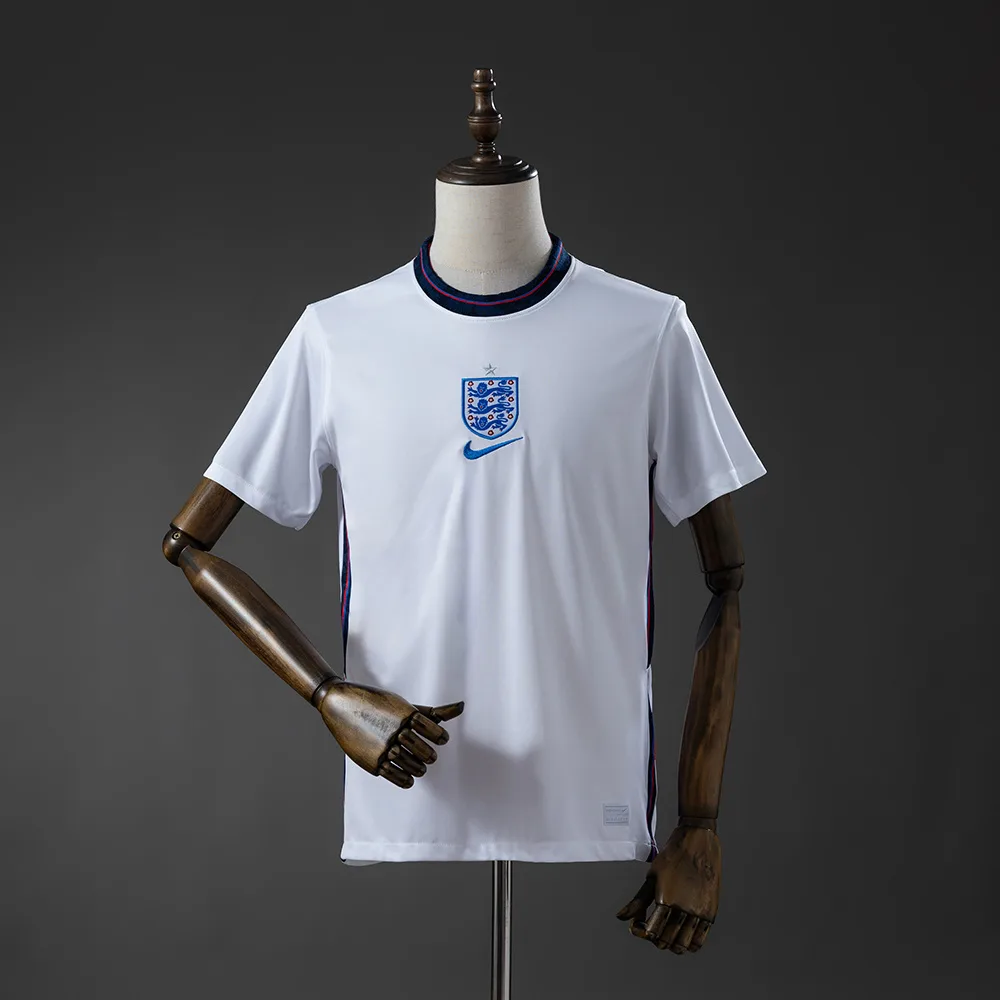 2020 Inglaterra Camiseta de Fútbol Blanca Local — main view
