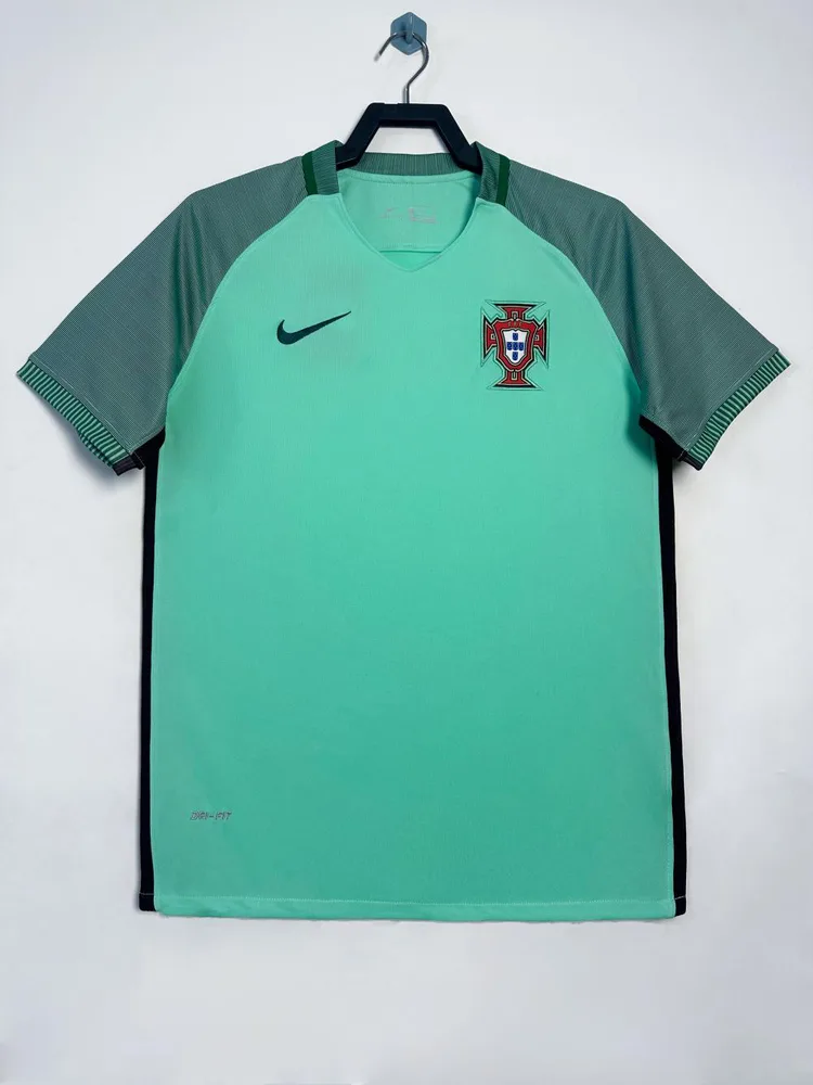 2016 Retro Portugal Away Football Shirt AAA fan-grade — main view