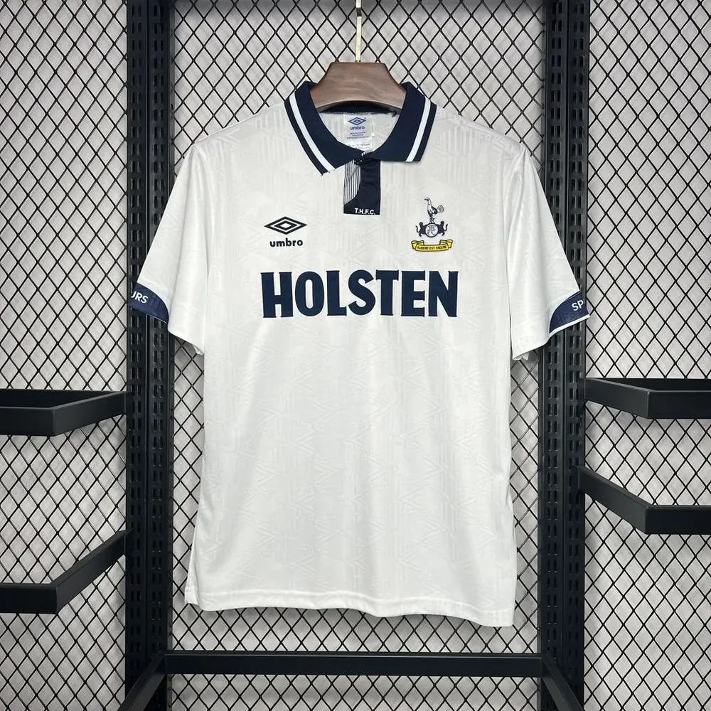 1992/1993 Retro Tottenham Hotspur Home Football Shirt — main view