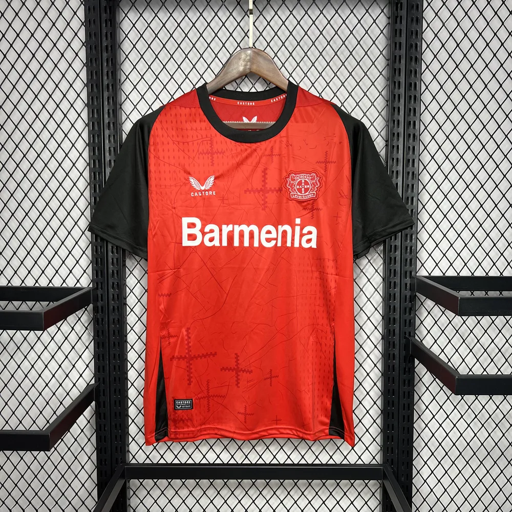 2024/2025 Leverkusen Home Football Jersey AAA fan-grade — main view