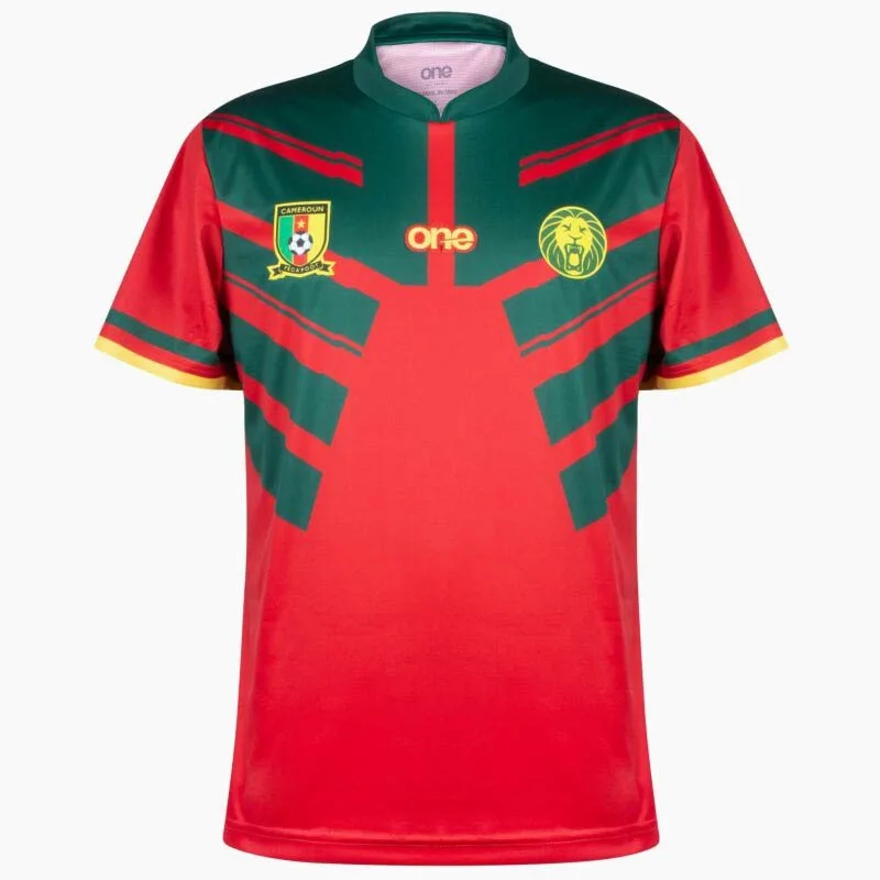 2022 FIFA World Cup Cameroon National Team Third Away Shirt — main view