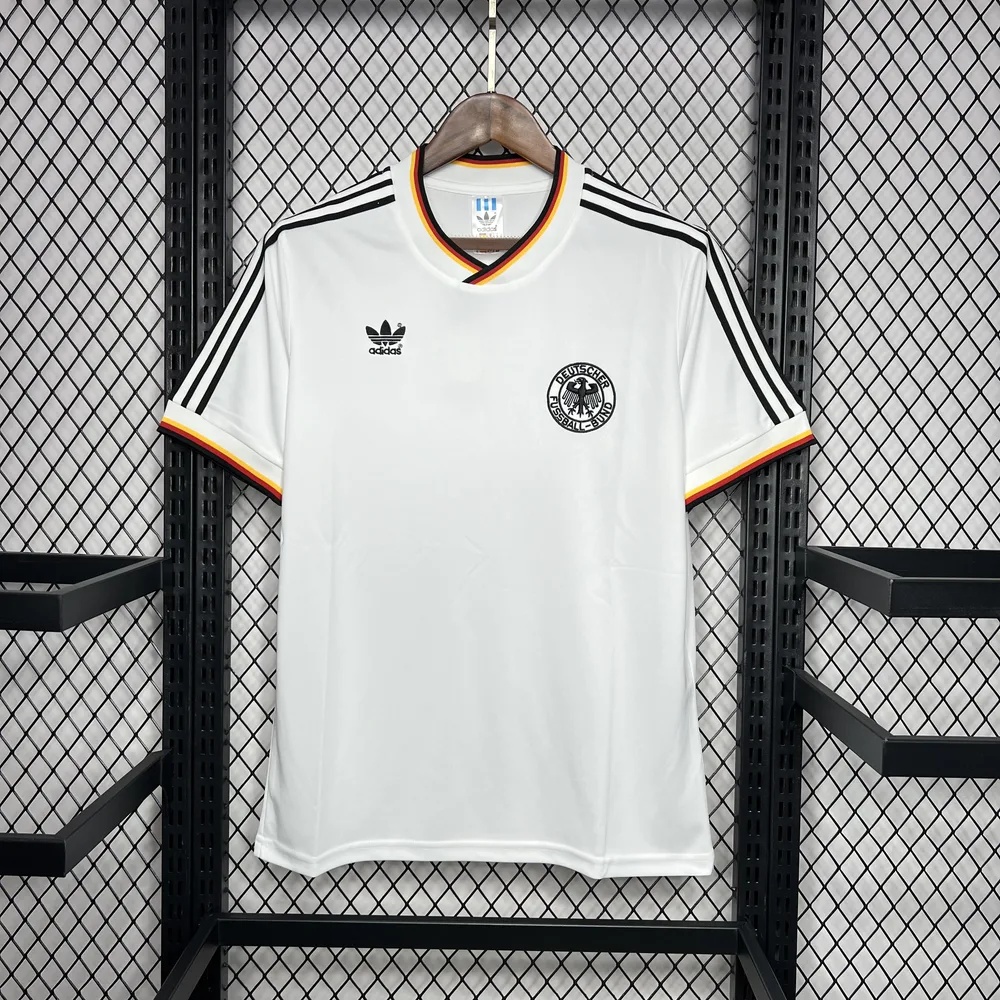 Maillot de football rétro 1986 Allemagne Domicile — main view