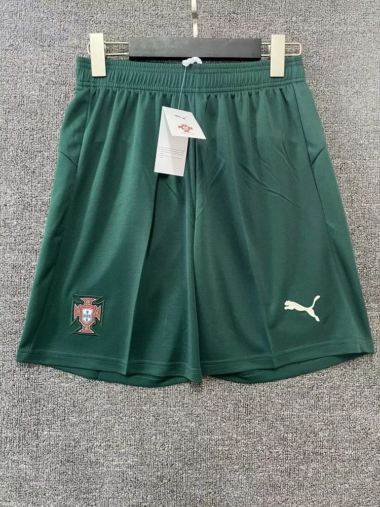 2025/2026 Portugal Home Shorts AAA fan-grade — main view