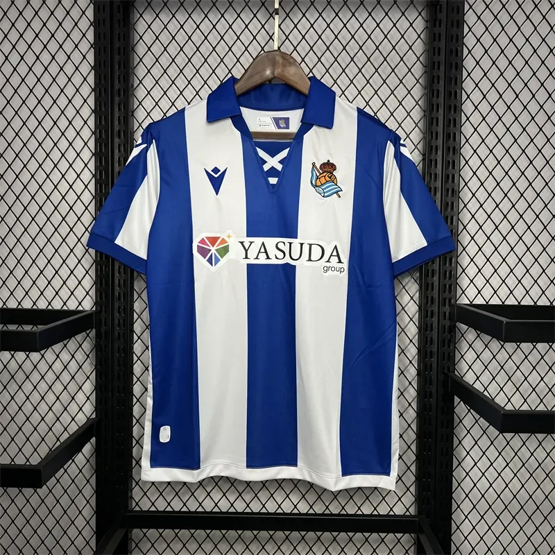 2024/2025 Real Sociedad Maillot Domicile Qualité Thaï — main view