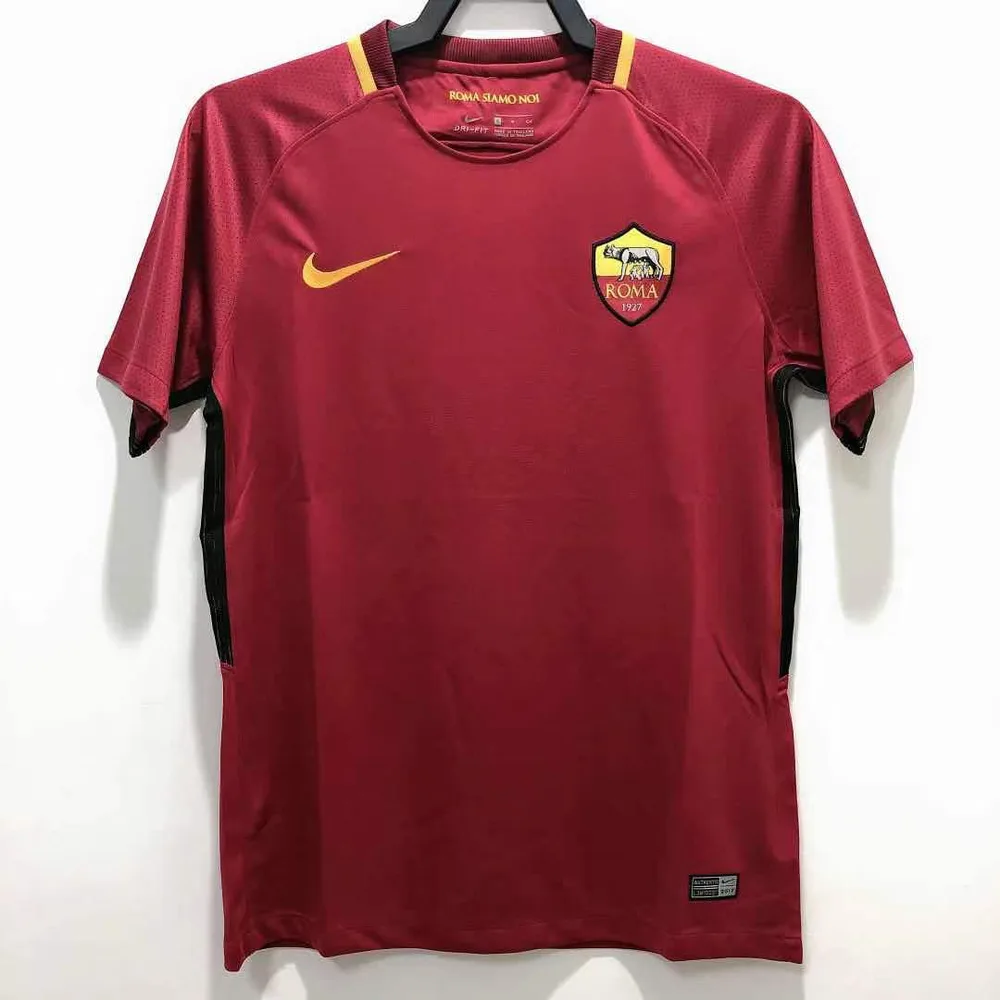 2017/2018 Retro Roma Home Soccer Jersey AAA fan-grade — main view