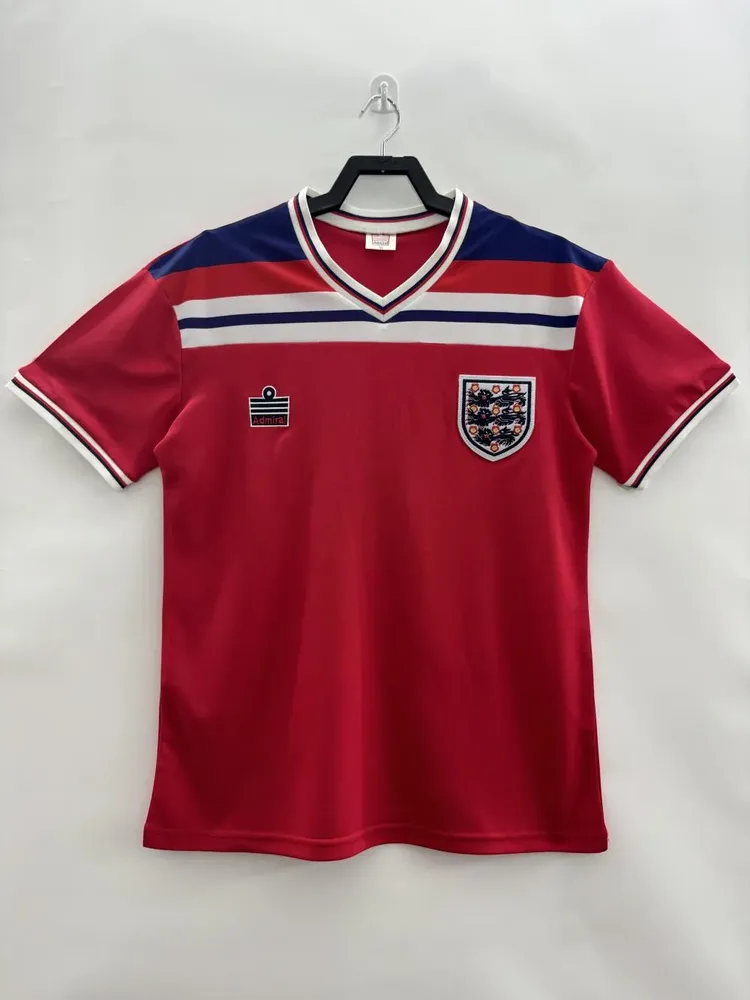 1982 Retro England Away Soccer Jersey AAA fan-grade — main view