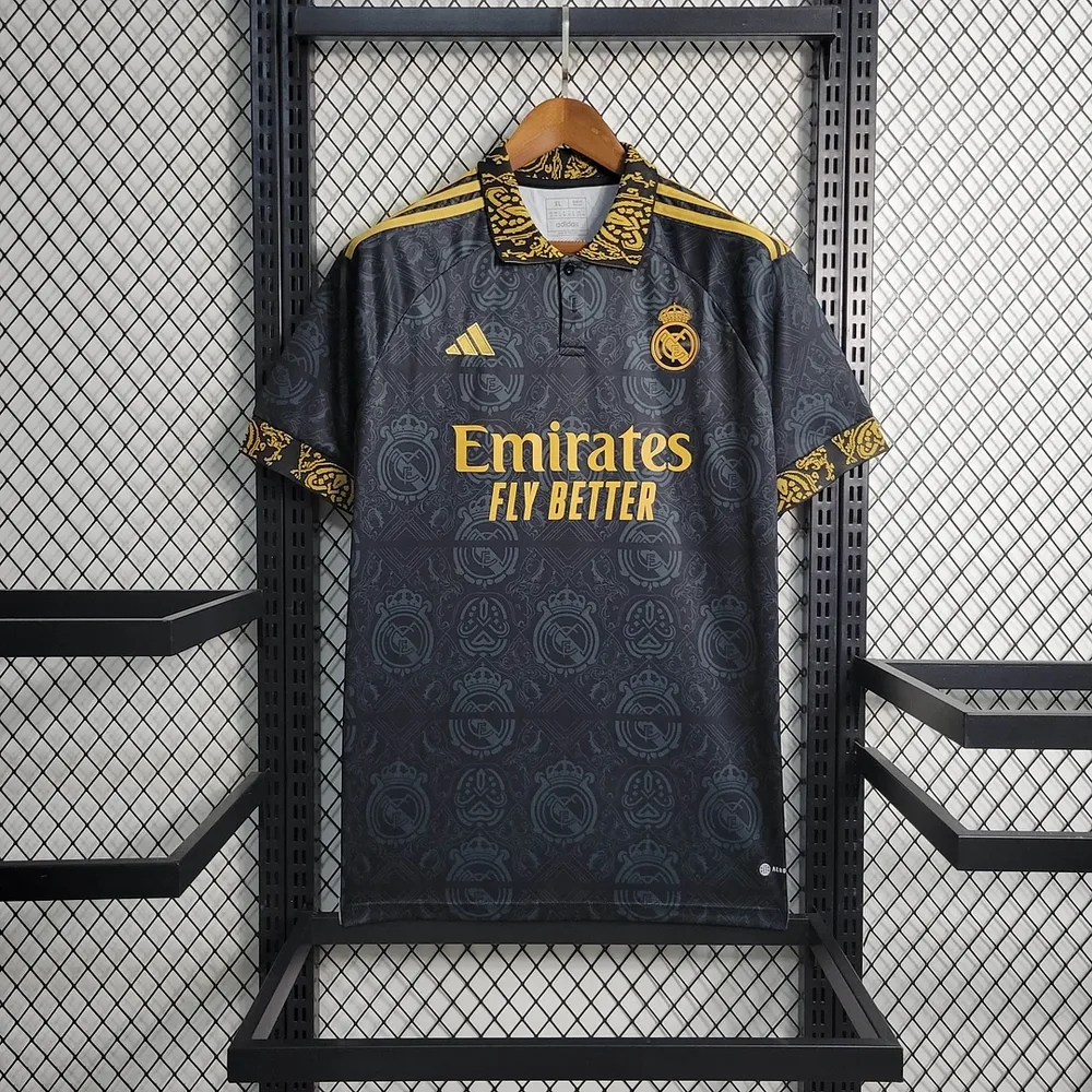 Camisa Edição Conceito Real Madrid Preta 2023/2024 — main view