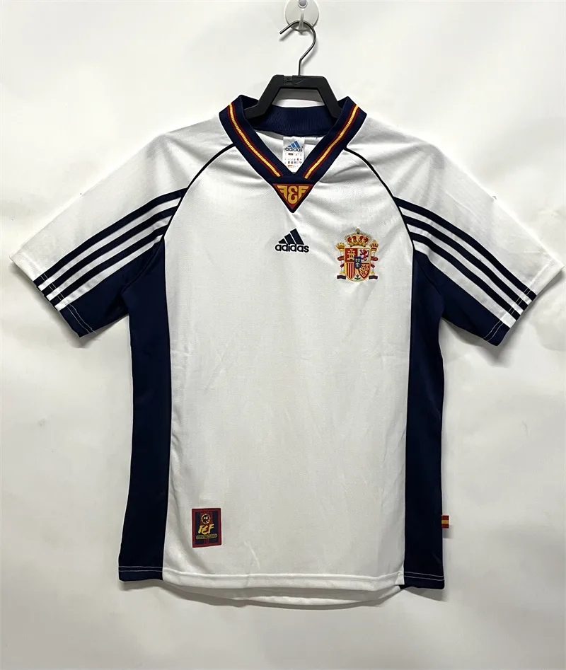 1998 Retro Spain Away Soccer Shirt AAA fan-grade — main view