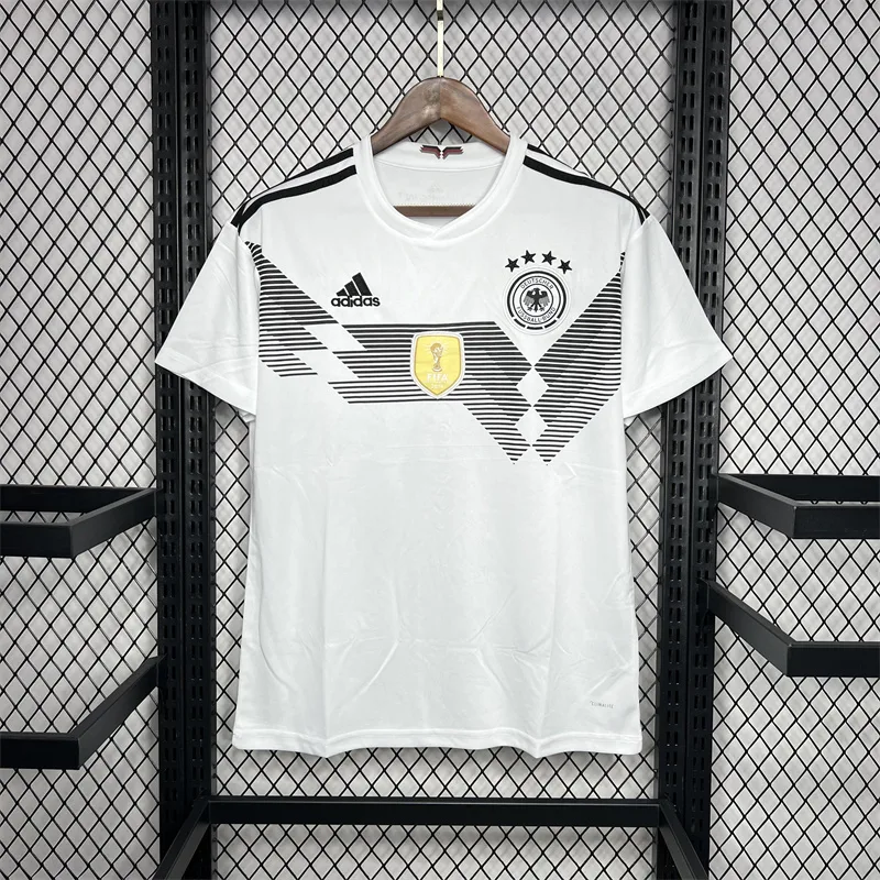 2018 Retro Germany Home Soccer Jersey AAA fan-grade — main view