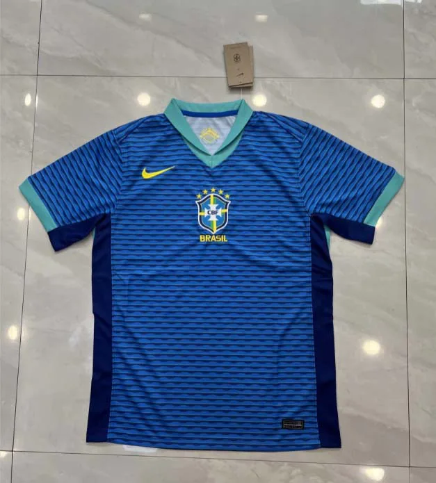 2024 Brazil Away Football Shirt 1:1 Thai Quality — main view