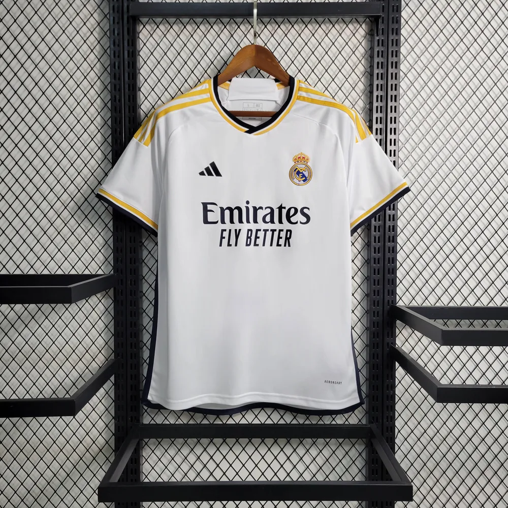 2023/2024 Real Madrid Home Football Shirt AAA fan-grade — main view