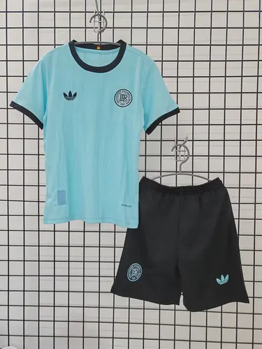 2025/2026 Germany 125th Anniversary Edition Blue Football Jersey AAA fan-grade Kids Size