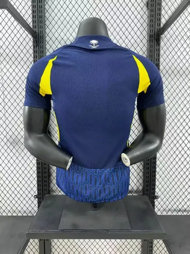 2024/2025 Spielerversion Al-Nassr Auswärts Fußballtrikot Thai-Qualität — view 2
