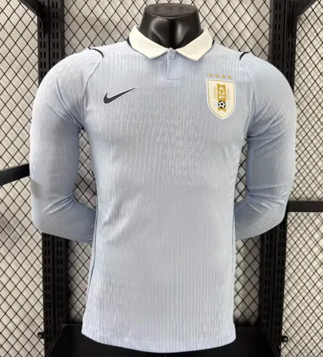 2026 Long Sleeve Player Version Uruguay National Team Home Football Jersey AAA fan-grade
