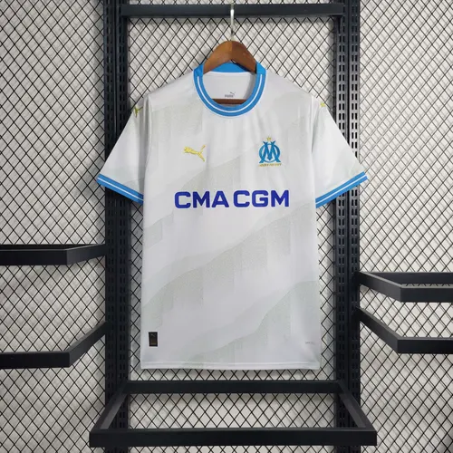 2023/2024 Olympique de Marseille Home Football Jersey — view 1