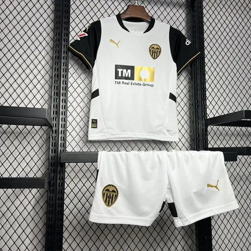 2024/2025 Valencia Home Football Jersey fan-grade Kids Size