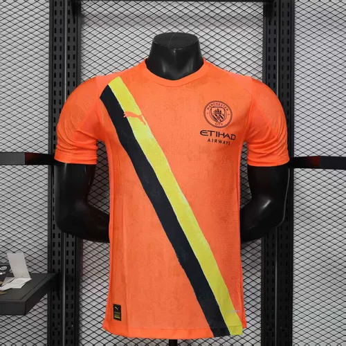 2025/2026 Player Version Manchester City Second Away Football Shirt AAA fan-grade