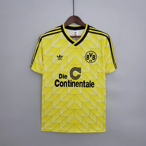 1988/1989 Retro Dortmund Home Football Shirt — view 1