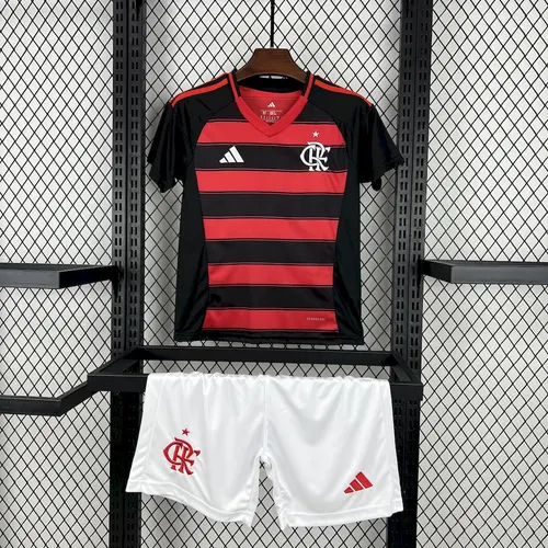 2025/2026 Flamengo Home Football Jersey AAA fan-grade Kids Size