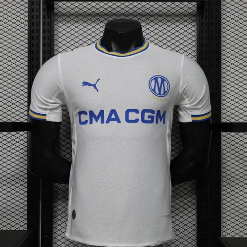 2026/2027 Player Version Olympique de Marseille Home Football Jersey1:1 Thai Quality