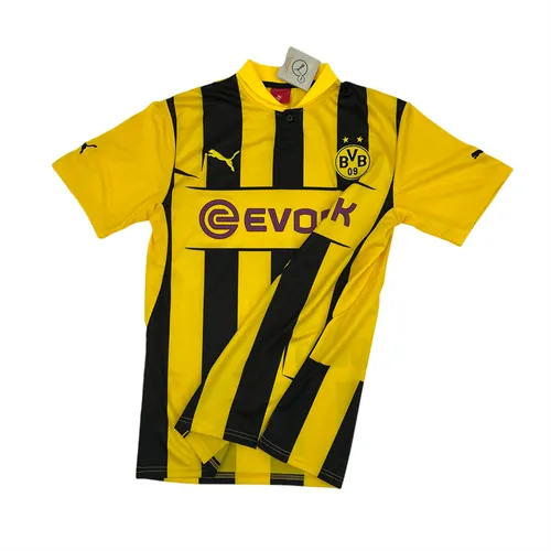 2012/2013 Retro Dortmund Home Football Shirt — view 3