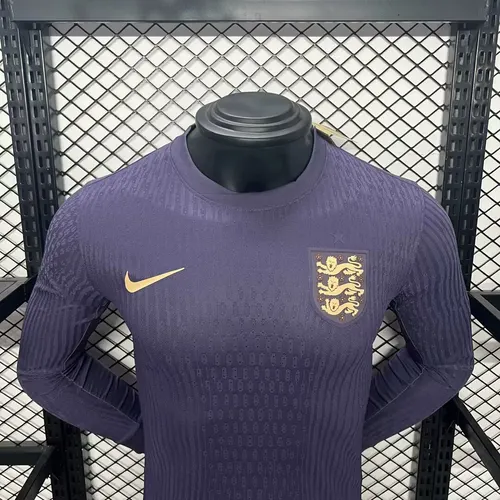 2024-2025 Player Version England Away Long Sleeves Football Shirt AAA fan-grade — view 3
