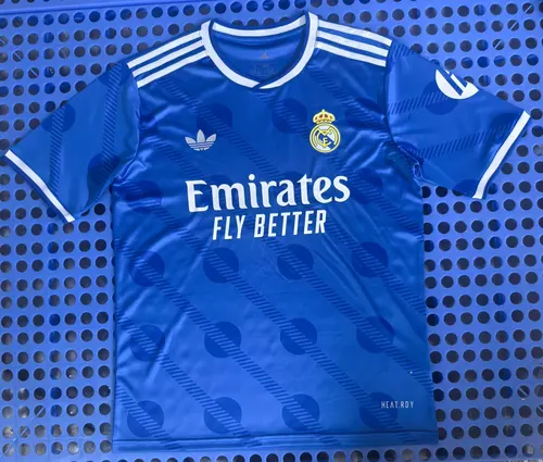 2025/2026 Real Madrid Ropa de entrenamiento azul Camiseta de fútbol Calidad tailandesa