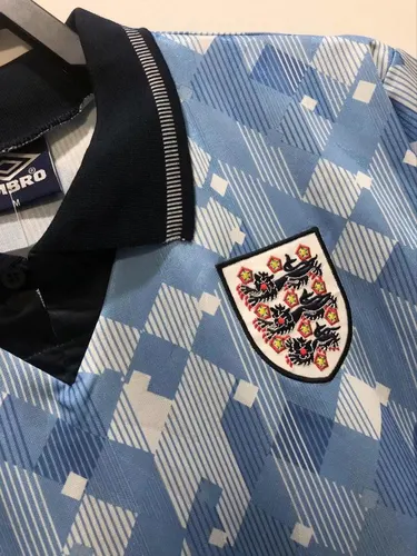 1990 Retro England Drittes Auswärtstrikot Thai-Qualität — view 4