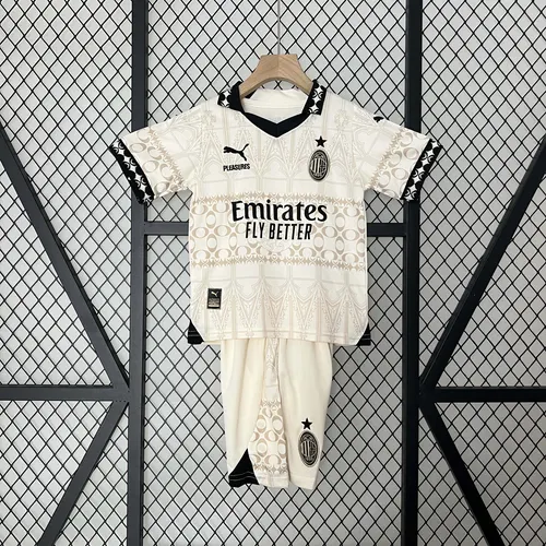2023/2024 Maillot Édition Commune AC Milan Maillot de Foot Qualité Thaï Taille Enfant