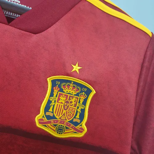 Soccer Shirt Spain 2020 Red Home — view 5
