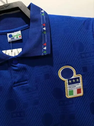 1994 Retro FIFA Italy Home Soccer Shirt — view 4