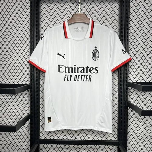 Camiseta de Fútbol 2024/2025 AC Milan Visitante Calidad Tailandesa
