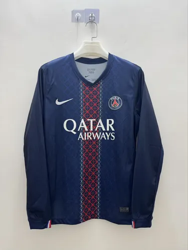 2025/2026 長袖 PSG パリ・サンジェルマン ホーム サッカーシャツ 1:1 タイ品質