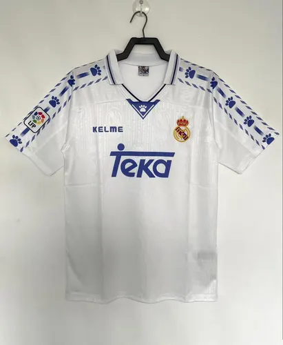 1996/1997 Rétro Real Madrid Third Domicile Maillot de Football Qualité Thaï