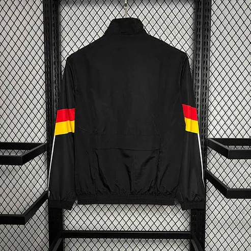 Camiseta de Fútbol Cortavientos 2024 de Alemania Negra — view 2
