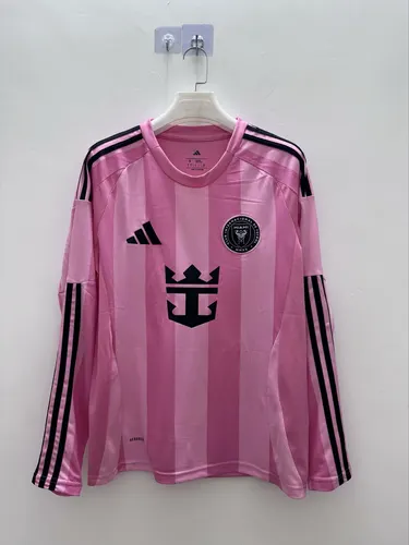 2025/2026 Long Sleeves Inter Miami Home Football Jersey AAA fan-grade