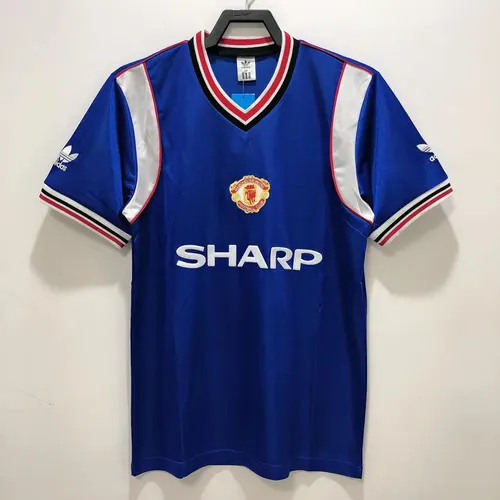 1985 Retro Manchester United Away Football Shirt AAA fan-grade