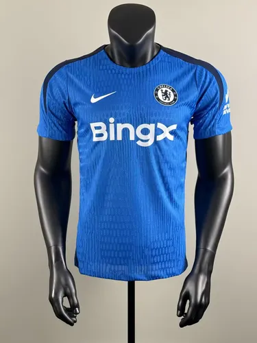 2025/2026 Player Version Chelsea Training clothes Blue Football Shirt AAA fan-grade