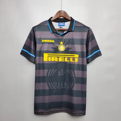 Maillot Troisième Extérieur Rétro 1997/1998 Inter Milan Qualité Thaï