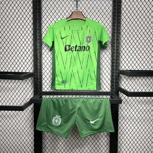 2024/2025 Sporting Lisbon Third Away Football Jersey Shirt AAA fan-grade Kids Size