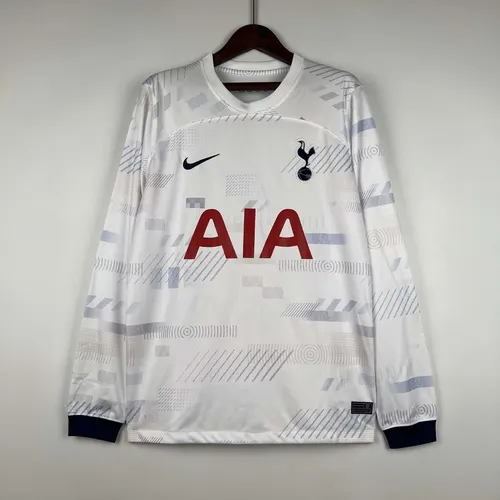 2023/2024 롱슬리브 Tottenham 홈 축구 유니폼 태국 퀄리티