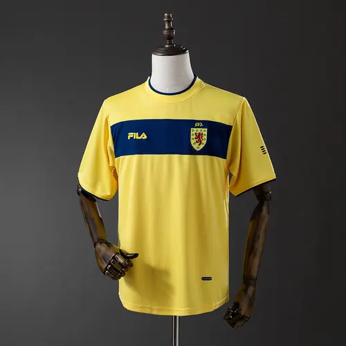 Maillot de football rétro 2002 Écosse Équipe Nationale Extérieur AAA qualité fan