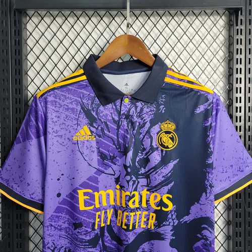 2023/2024 Real Madrid Purple Special Edition Football Shirt AAA fan-grade — view 4