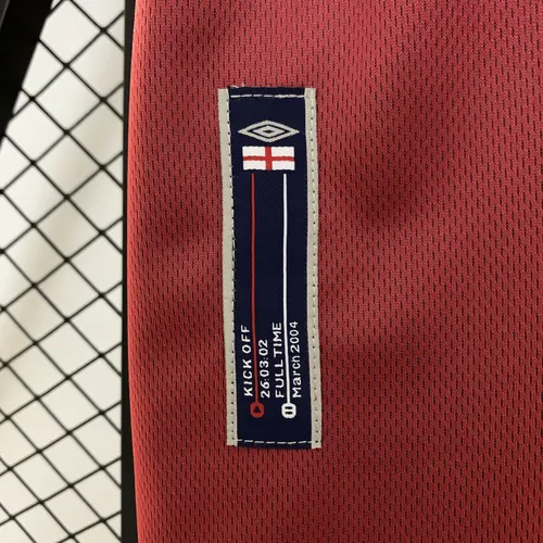 Camiseta Retro Inglaterra Visitante 2002 AAA calidad aficionado — view 4