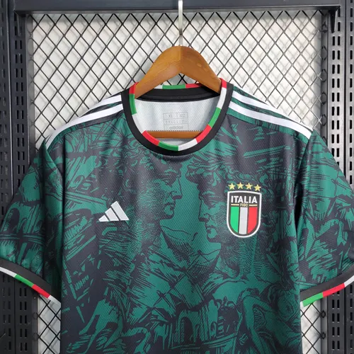 2023 Italy Special Edition Green Soccer Shirt — view 3