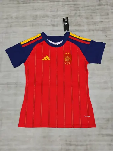2026 Spain National Team Home Double Star Women Football Jersey 1:1 Thai Quality